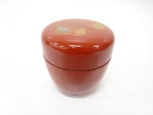 螺鈿　松ぼっくり　中棗